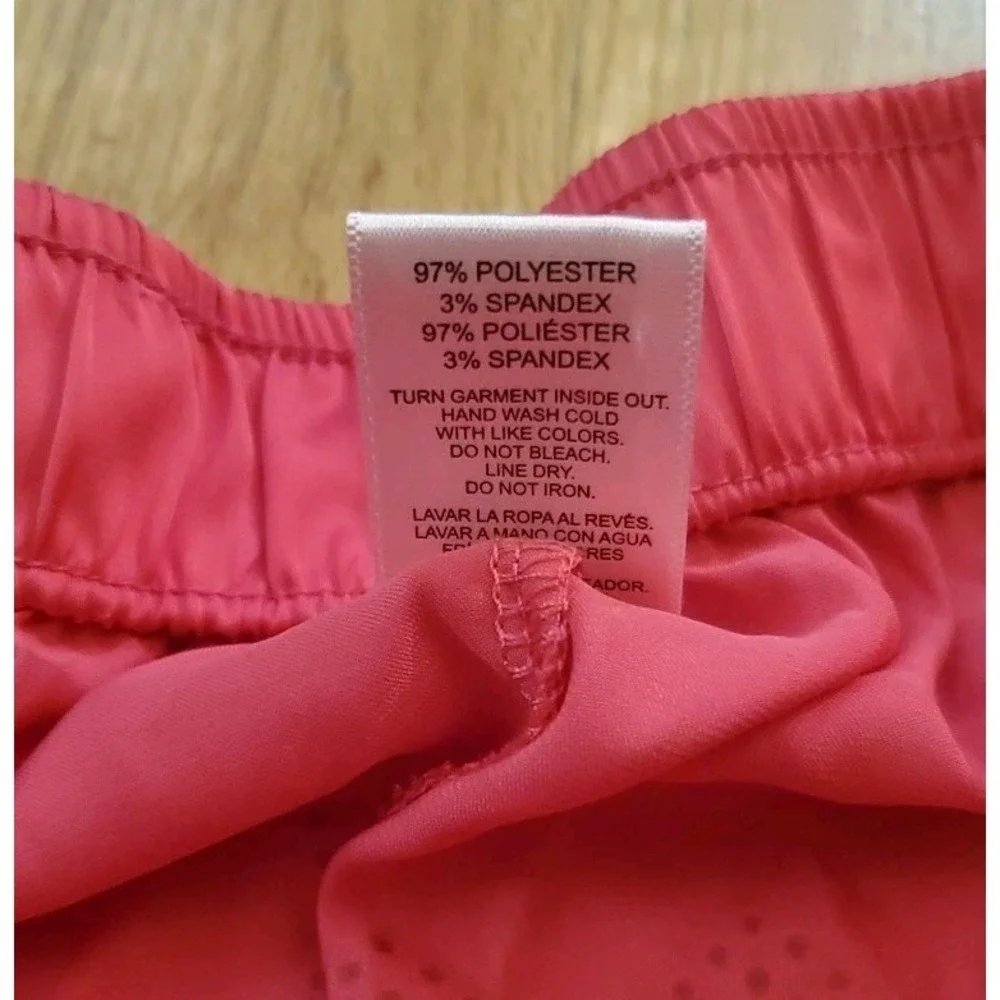 Juicy Couture Pink Satin Sleep Shorts Sz Large Rhinestone Logo On Back Lounge‎